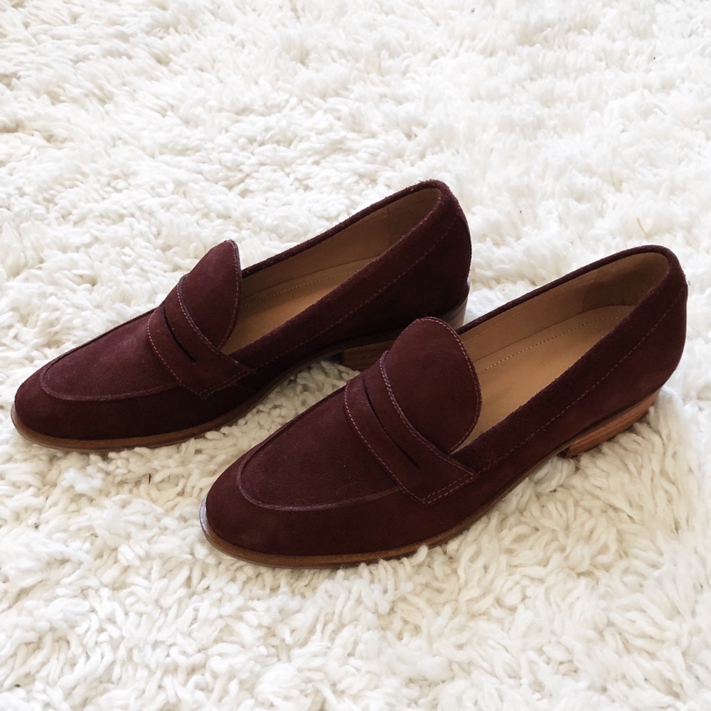 LIKE NEW Able Maroon/Deep Red Loafer